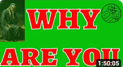 Live Streaming / Why are you Muslim?